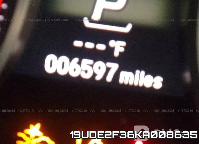 19UDE2F36KA008635 фото 6