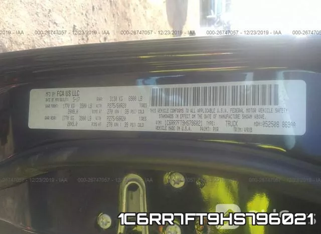 1C6RR7FT9HS796021 фото 9