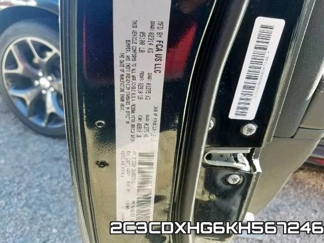 2C3CDXHG6KH567246 фото 2