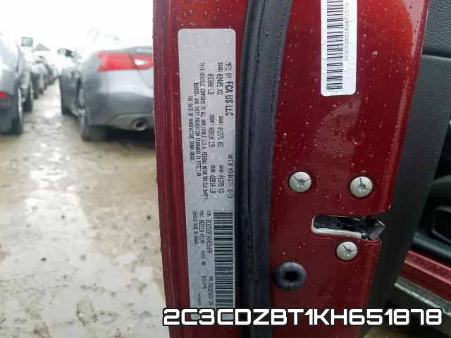 2C3CDZBT1KH651878 фото 2