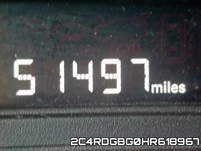 2C4RDGBG0HR618967 фото 8