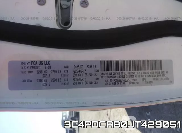 3C4PDCAB0JT429051 фото 7