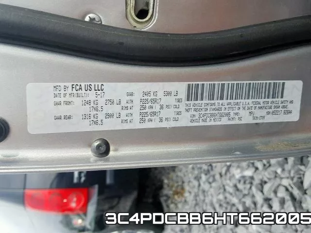 3C4PDCBB6HT662005 фото 2
