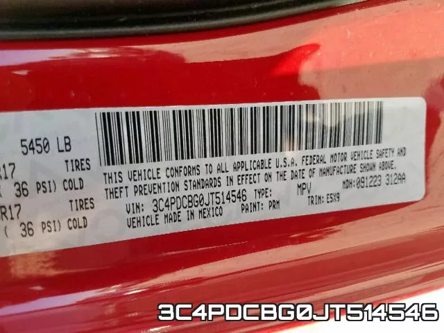 3C4PDCBG0JT514546 фото 2