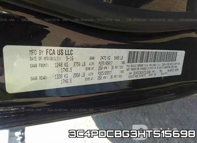 3C4PDCBG3HT515698 фото 8