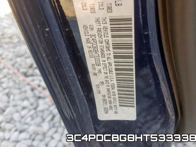 3C4PDCBG8HT533338 фото 2
