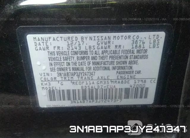 3N1AB7AP3JY247347 фото 8