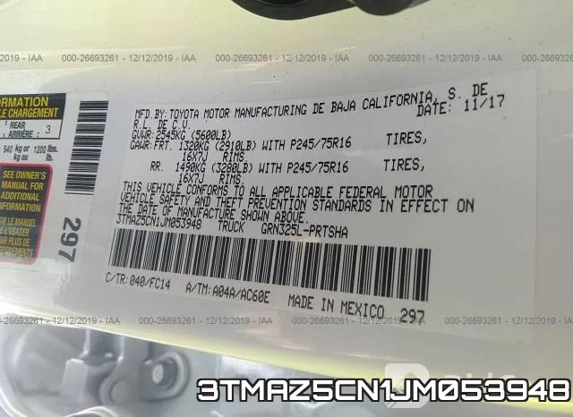 3TMAZ5CN1JM053948 фото 8