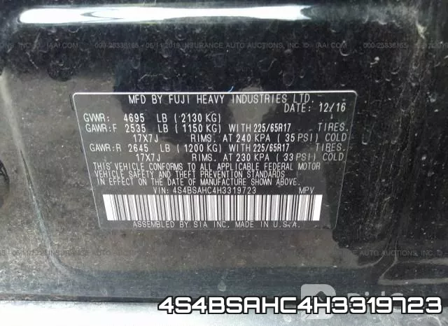 4S4BSAHC4H3319723 фото 9