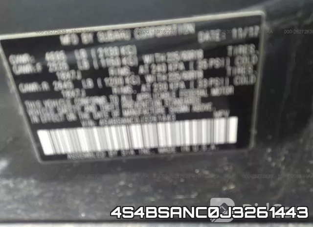 4S4BSANC0J3261443 фото 8