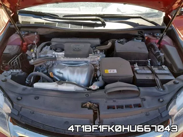 4T1BF1FK0HU667043 фото 8