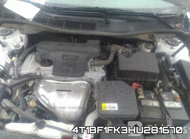 4T1BF1FK3HU281670 фото 2