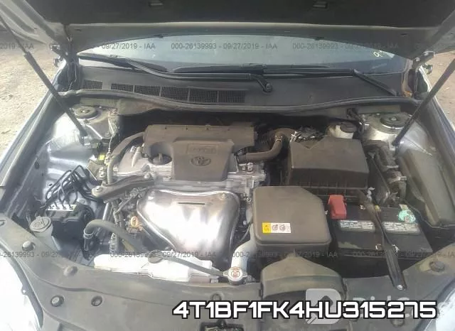 4T1BF1FK4HU315275 фото 2