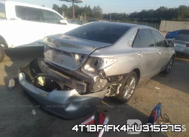 4T1BF1FK4HU315275 фото 5
