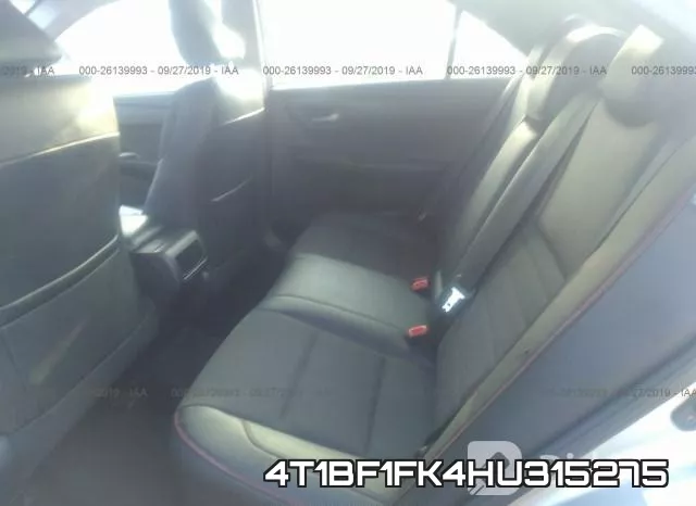 4T1BF1FK4HU315275 фото 9