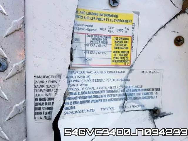 54GVC34D0J7034233 фото 2