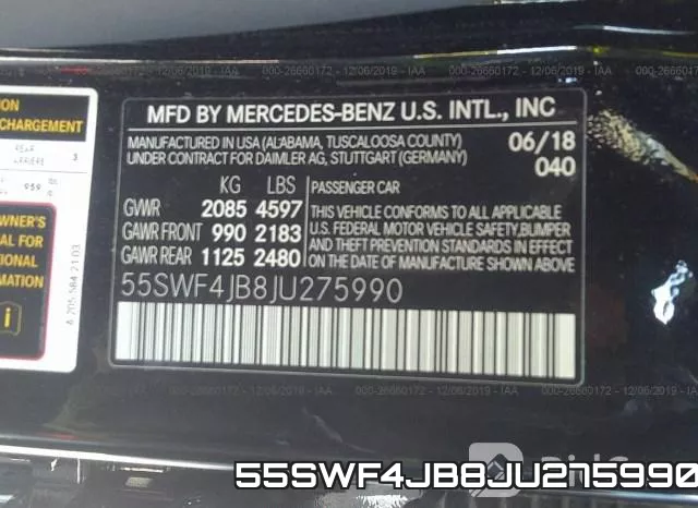 55SWF4JB8JU275990 фото 10