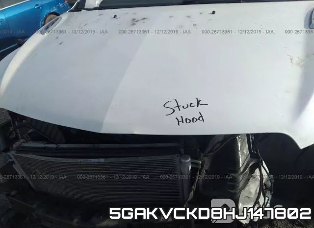 5GAKVCKD8HJ147802 фото 2