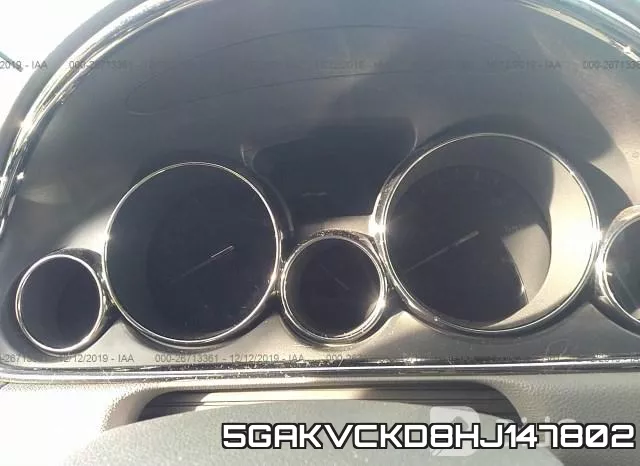 5GAKVCKD8HJ147802 фото 8