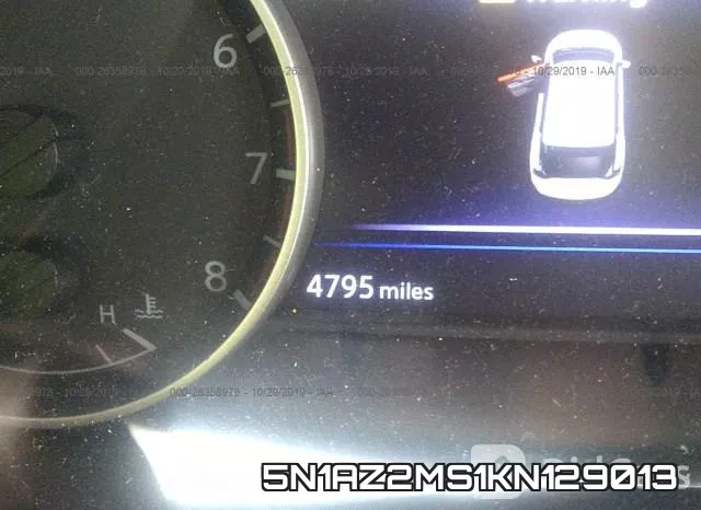 5N1AZ2MS1KN129013 фото 7