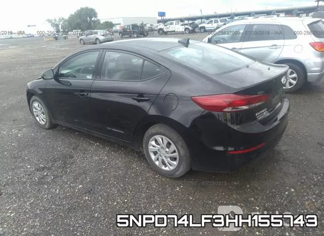 5NPD74LF3HH155743 фото 4