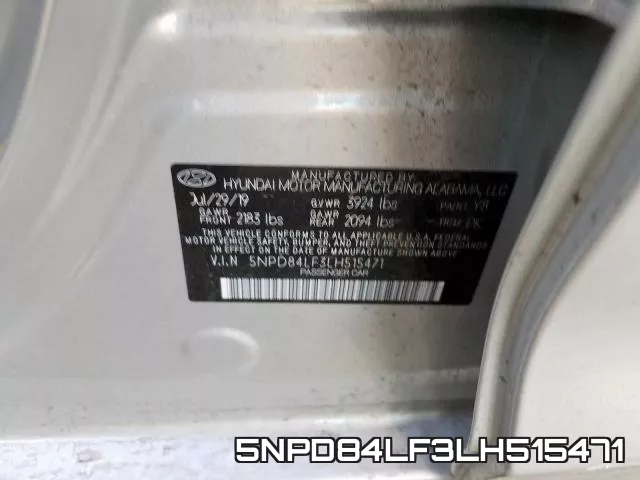 5NPD84LF3LH515471 фото 2
