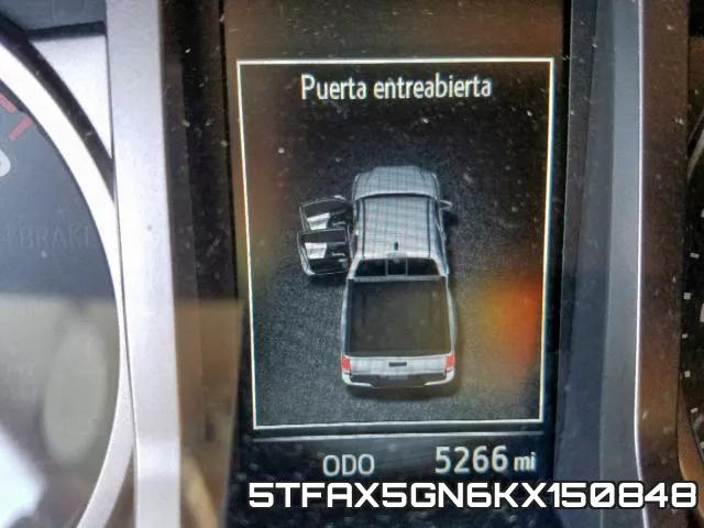 5TFAX5GN6KX150848 фото 5