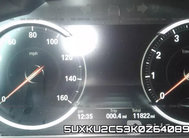 5UXKU2C53K0Z64089 фото 8