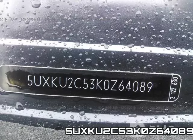 5UXKU2C53K0Z64089 фото 10