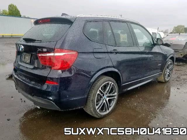 5UXWX7C58H0U41830 фото 5