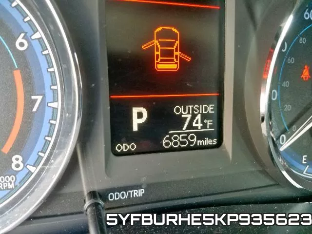 5YFBURHE5KP935623 фото 7