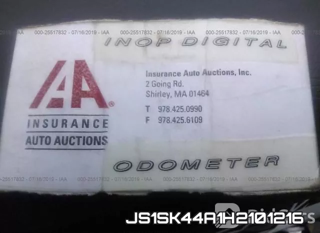 JS1SK44A1H2101216 фото 8