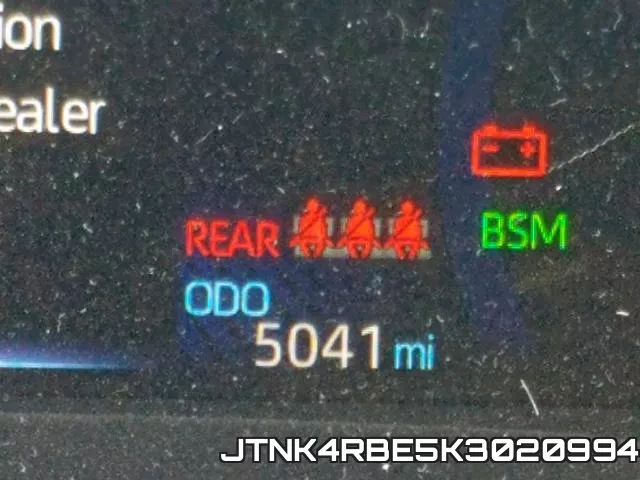JTNK4RBE5K3020994 фото 8
