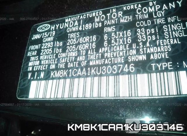 KM8K1CAA1KU303746 фото 10