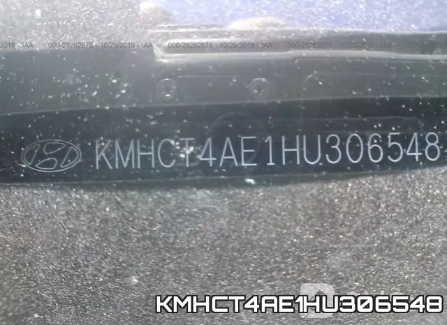 KMHCT4AE1HU306548 фото 8