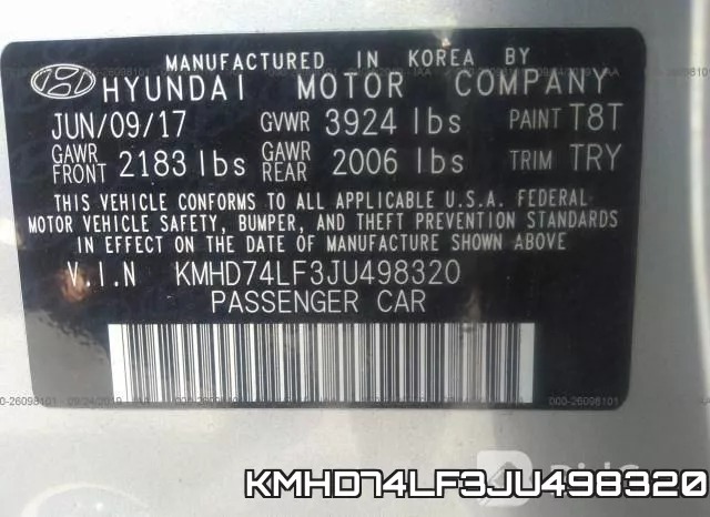 KMHD74LF3JU498320 фото 10