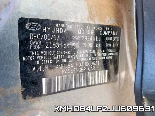 KMHD84LF0JU609631 фото 2