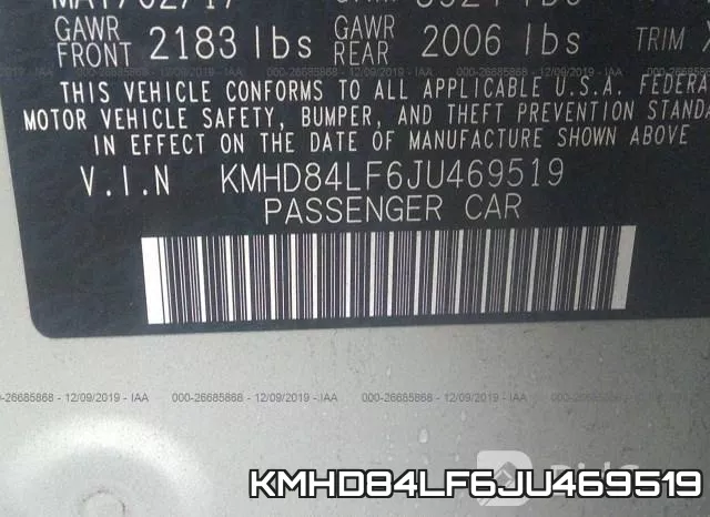KMHD84LF6JU469519 фото 9