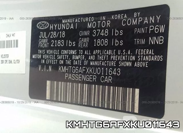 KMHTG6AFXKU011643 фото 9