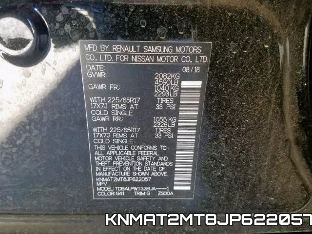KNMAT2MT8JP622057 фото 2