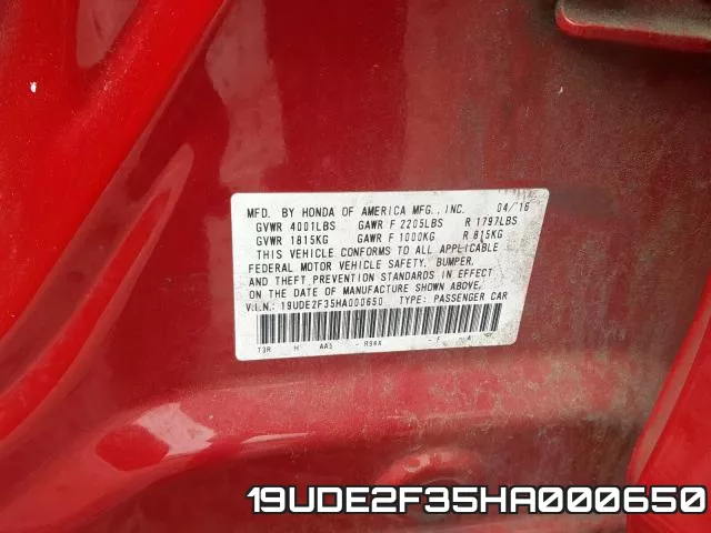19UDE2F35HA000650 фото 2