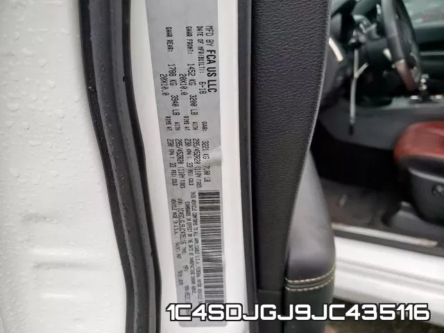 1C4SDJGJ9JC435116 фото 2