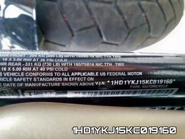 1HD1YKJ15KC019160 фото 2
