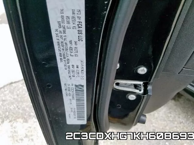 2C3CDXHG7KH608693 фото 2