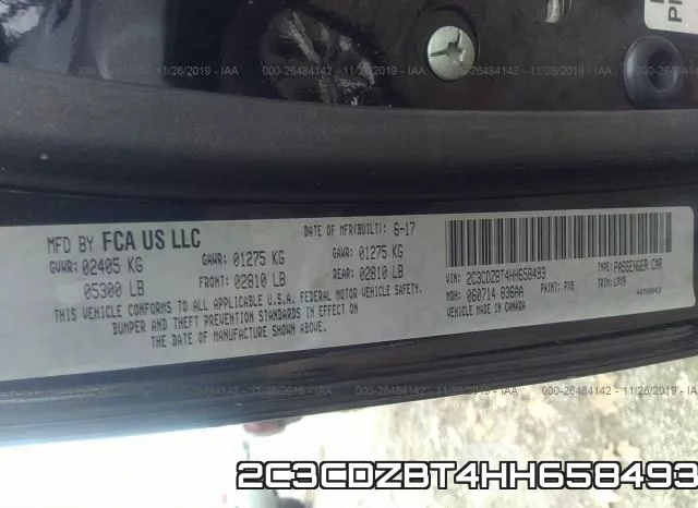 2C3CDZBT4HH658493 фото 8