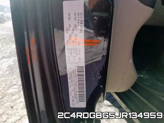 2C4RDGBG5JR134959 фото 2