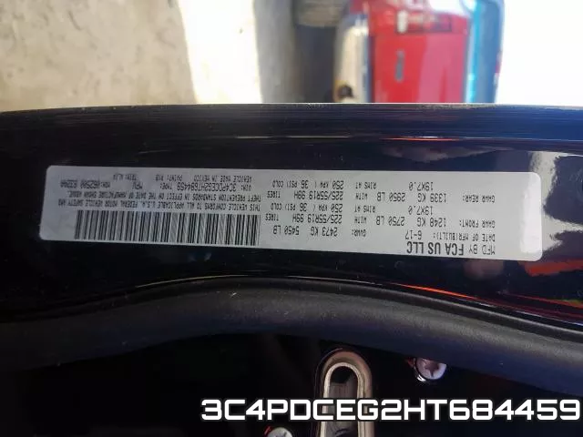 3C4PDCEG2HT684459 фото 2