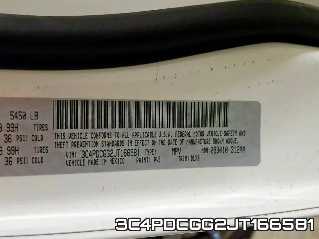 3C4PDCGG2JT166581 фото 2