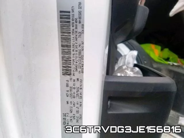 3C6TRVDG3JE156816 фото 2