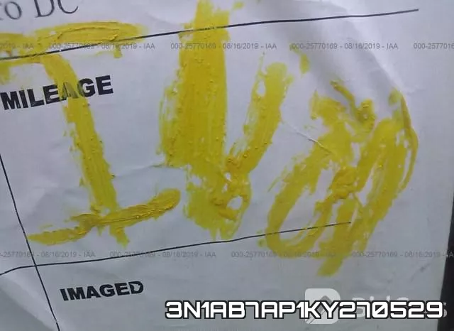 3N1AB7AP1KY270529 фото 6